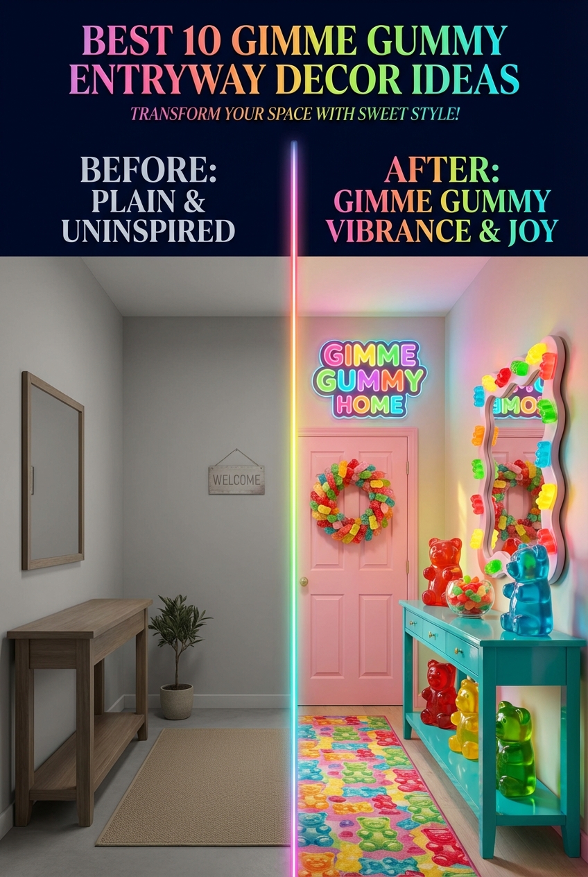 Best 10 Gimme Gummy Entryway Decor Ideas - photo 5