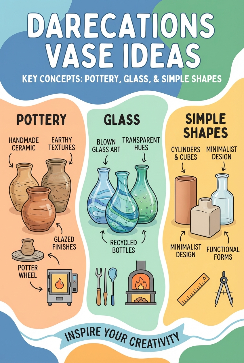 Darecations Vase Ideas: pottery, glass, and simple shapes - photo 4