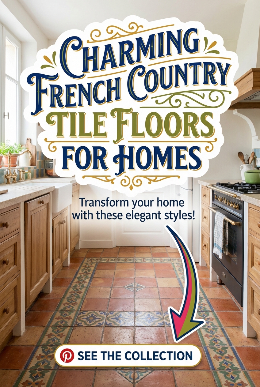 Charming French Country Tile Floors for Homes - photo 2