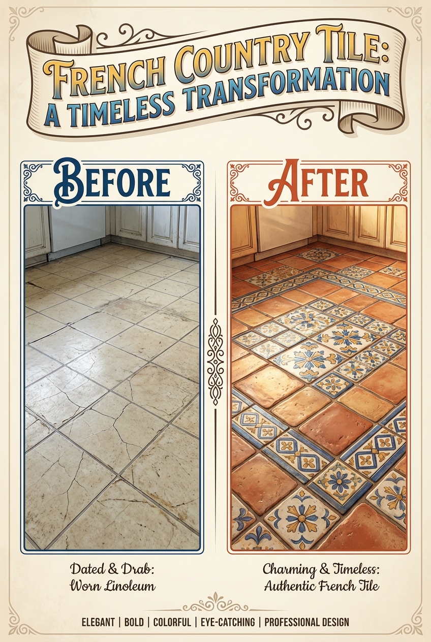 Charming French Country Tile Floors for Homes - photo 5