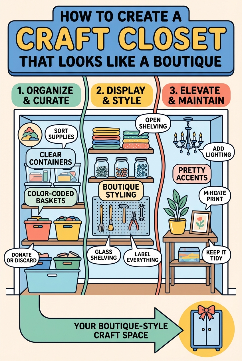 How to Create a Craft Closet That Looks Like a Boutique - photo 4
