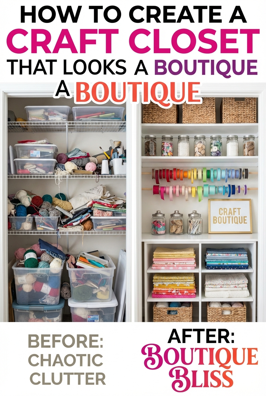 How to Create a Craft Closet That Looks Like a Boutique - photo 5