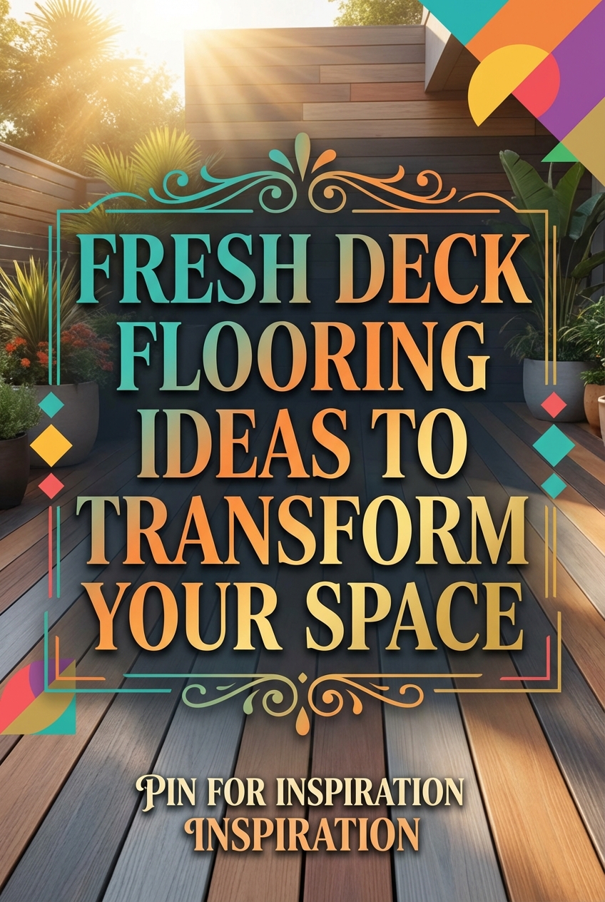 Fresh Deck Flooring Ideas to Transform Your Space - photo 2