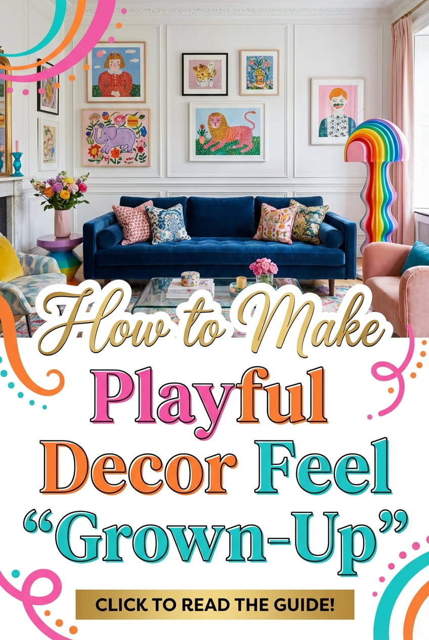 How to Make Playful Decor Feel “Grown-Up” - photo 2