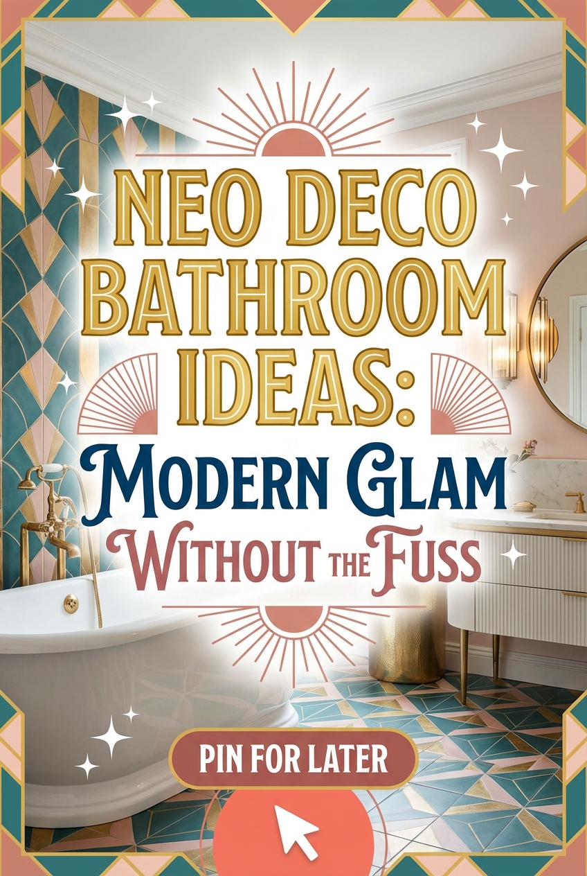 Neo Deco Bathroom Ideas: Modern Glam Without the Fuss - photo 2