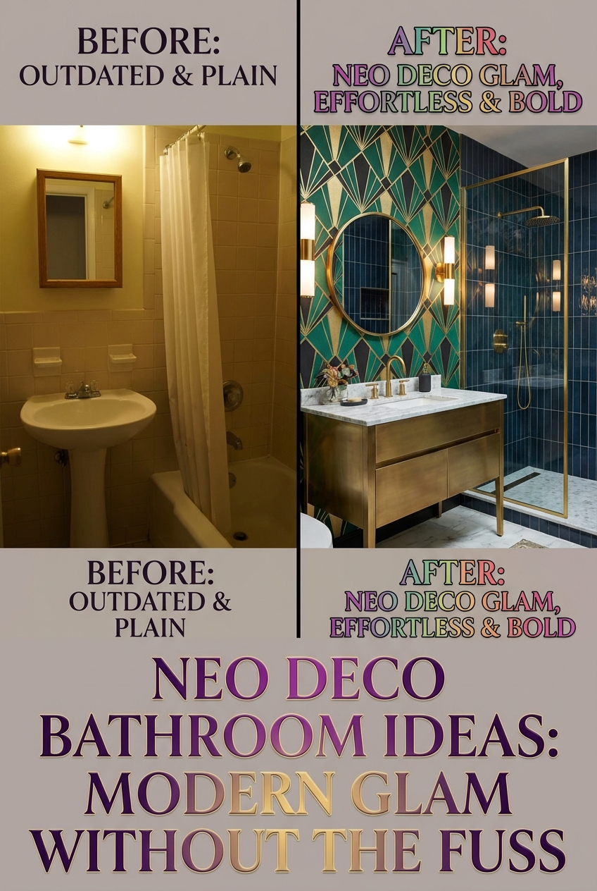 Neo Deco Bathroom Ideas: Modern Glam Without the Fuss - photo 5