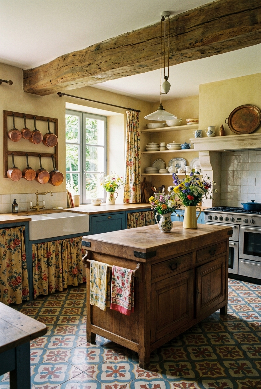 Charming Vintage French Country Kitchen Ideas