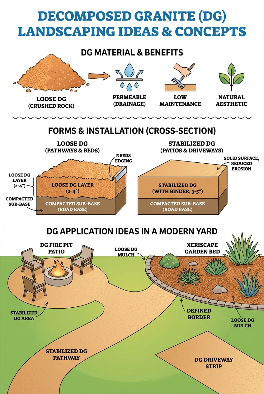 Decomposed Granite Landscaping Ideas for Your Yard - photo 4