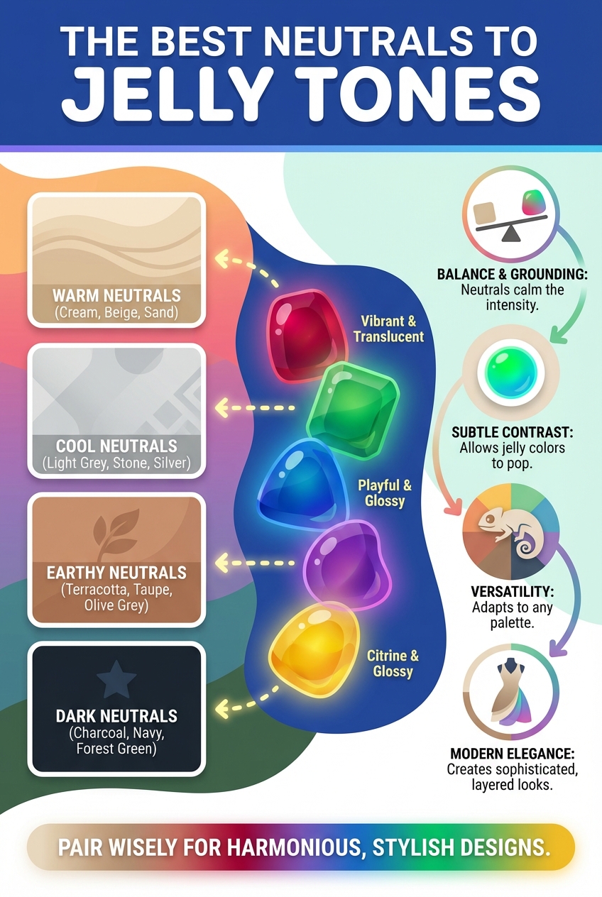 The Best Neutrals to Pair with Jelly Tones - photo 4