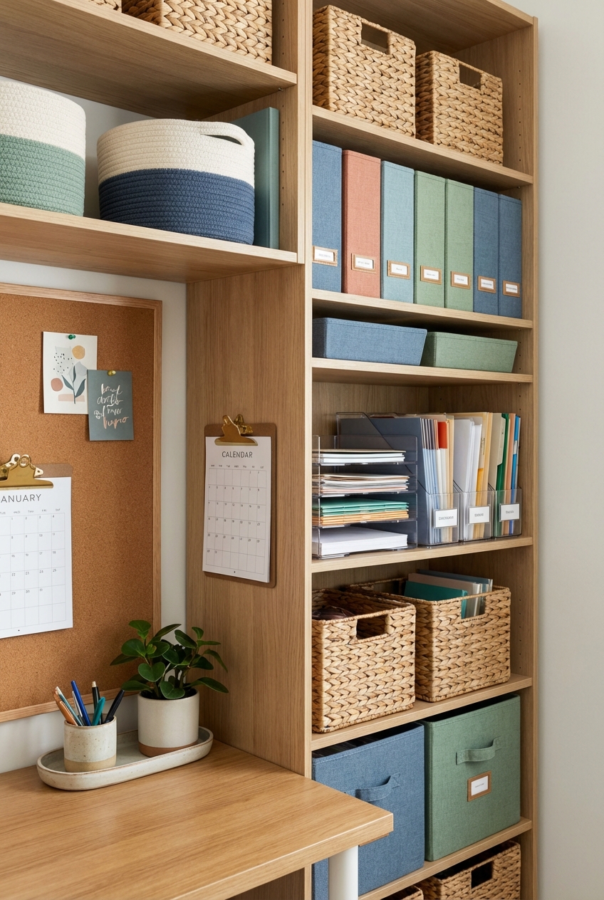 Family Paper Organization Ideas (Stylish, Not Ugly)