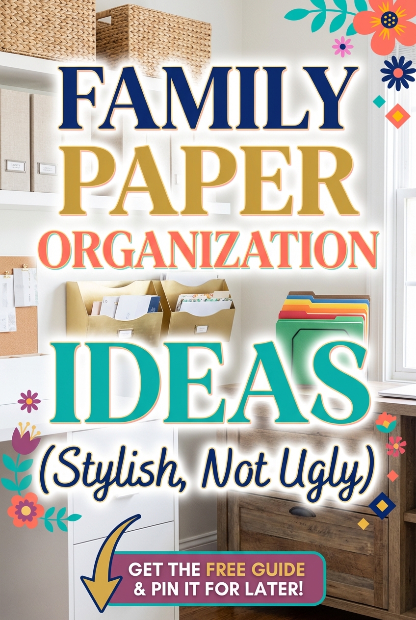 Family Paper Organization Ideas (Stylish, Not Ugly) - photo 2