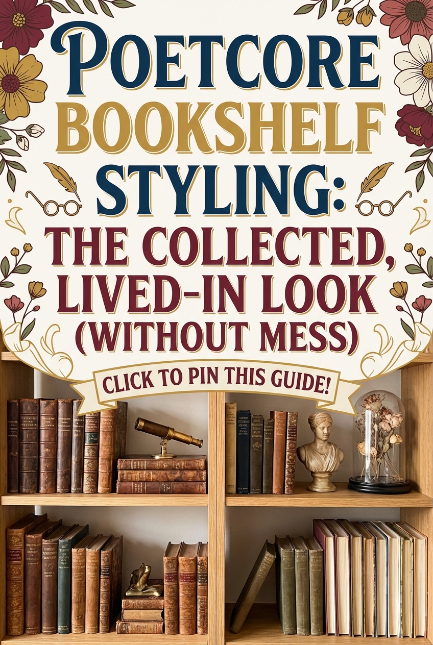 Poetcore Bookshelf Styling: The Collected, Lived-In Look (Without Mess) - photo 2