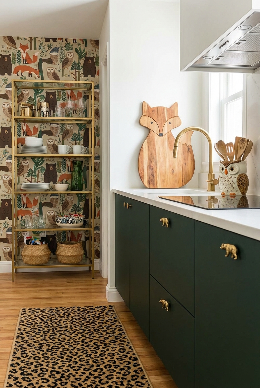 How to Add Subtle Animal Motifs to a Kitchen (Wilderkind Style)