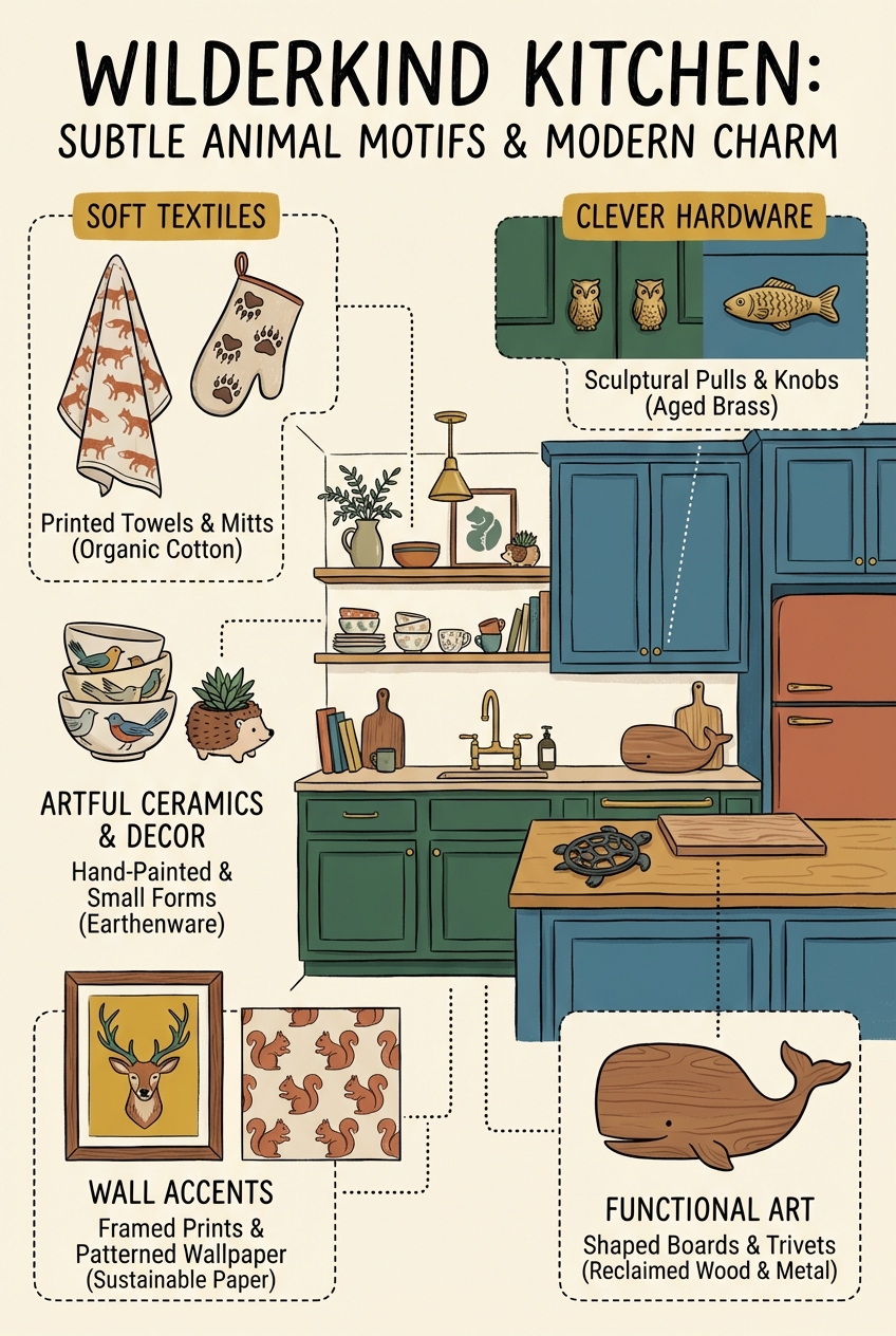 How to Add Subtle Animal Motifs to a Kitchen (Wilderkind Style) - photo 4