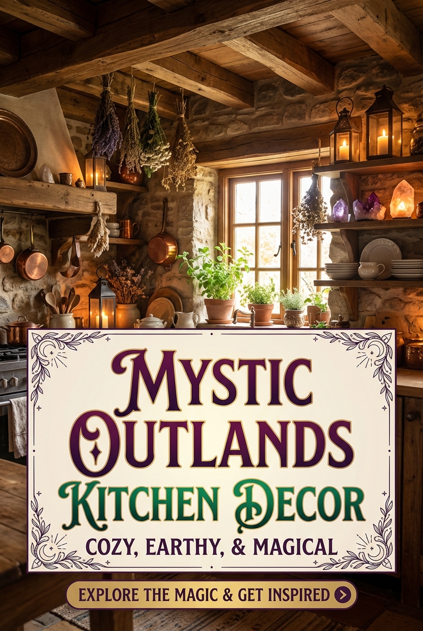 Mystic Outlands Kitchen Decor: Cozy, Earthy, and Magical - photo 2