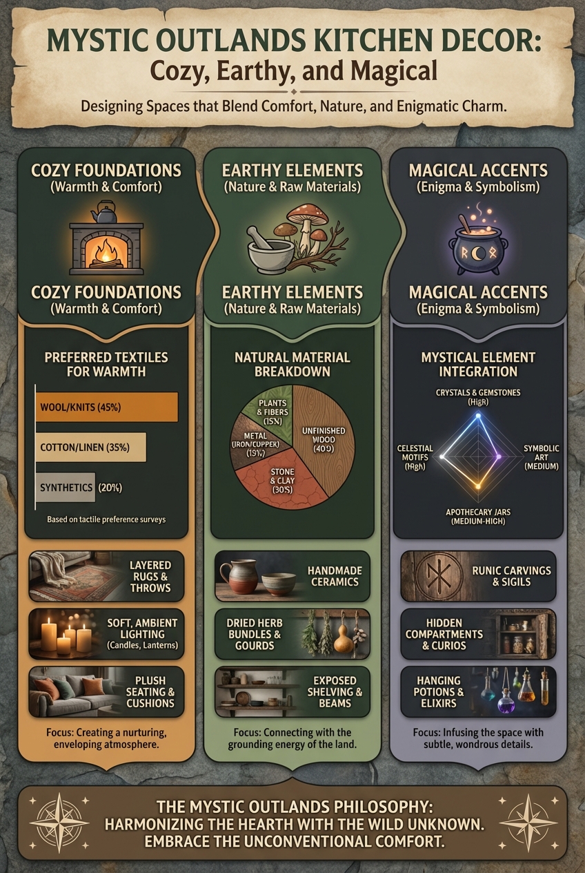 Mystic Outlands Kitchen Decor: Cozy, Earthy, and Magical - photo 3