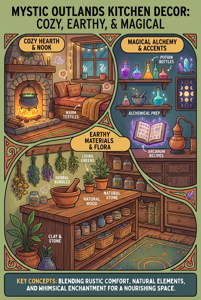 Mystic Outlands Kitchen Decor: Cozy, Earthy, and Magical - photo 4