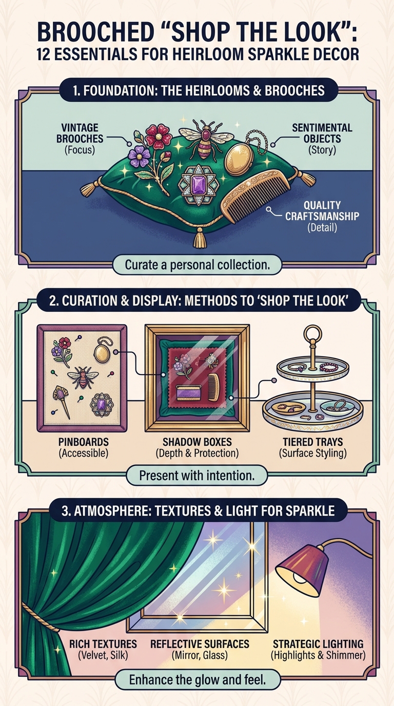 Brooched “Shop the Look”: 12 Essentials for Heirloom Sparkle Decor - photo 4