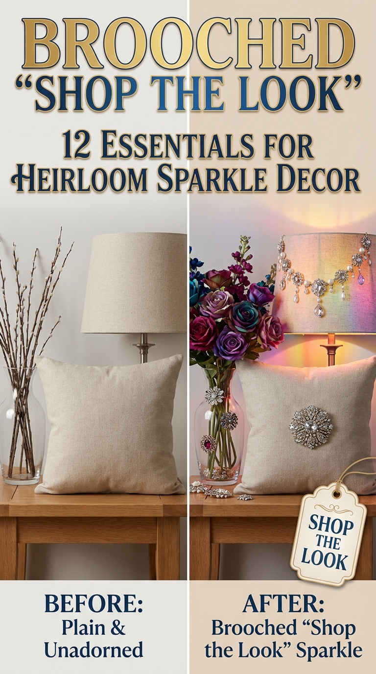 Brooched “Shop the Look”: 12 Essentials for Heirloom Sparkle Decor - photo 5
