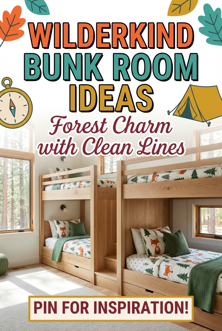Wilderkind Bunk Room Ideas: Forest Charm with Clean Lines - photo 2