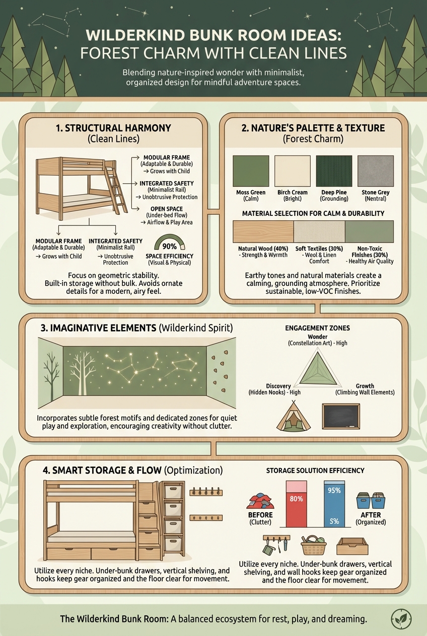 Wilderkind Bunk Room Ideas: Forest Charm with Clean Lines - photo 3