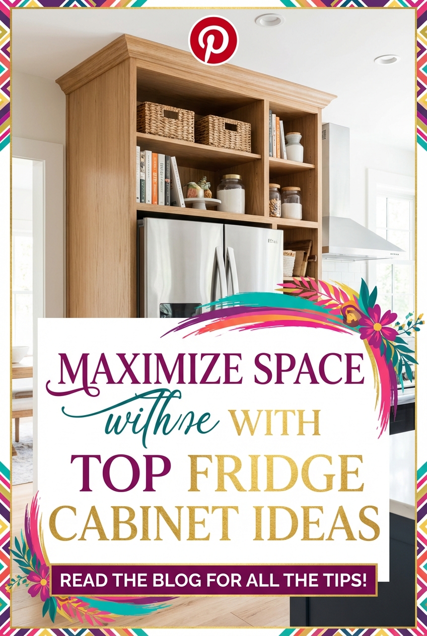 Maximize Space with Top Fridge Cabinet Ideas - photo 2