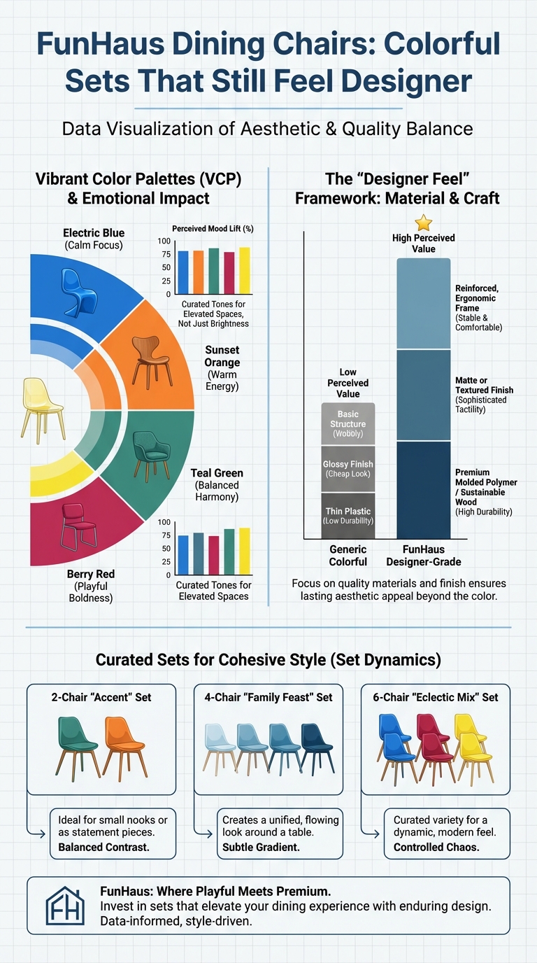FunHaus Dining Chairs: Colorful Sets That Still Feel Designer - photo 3