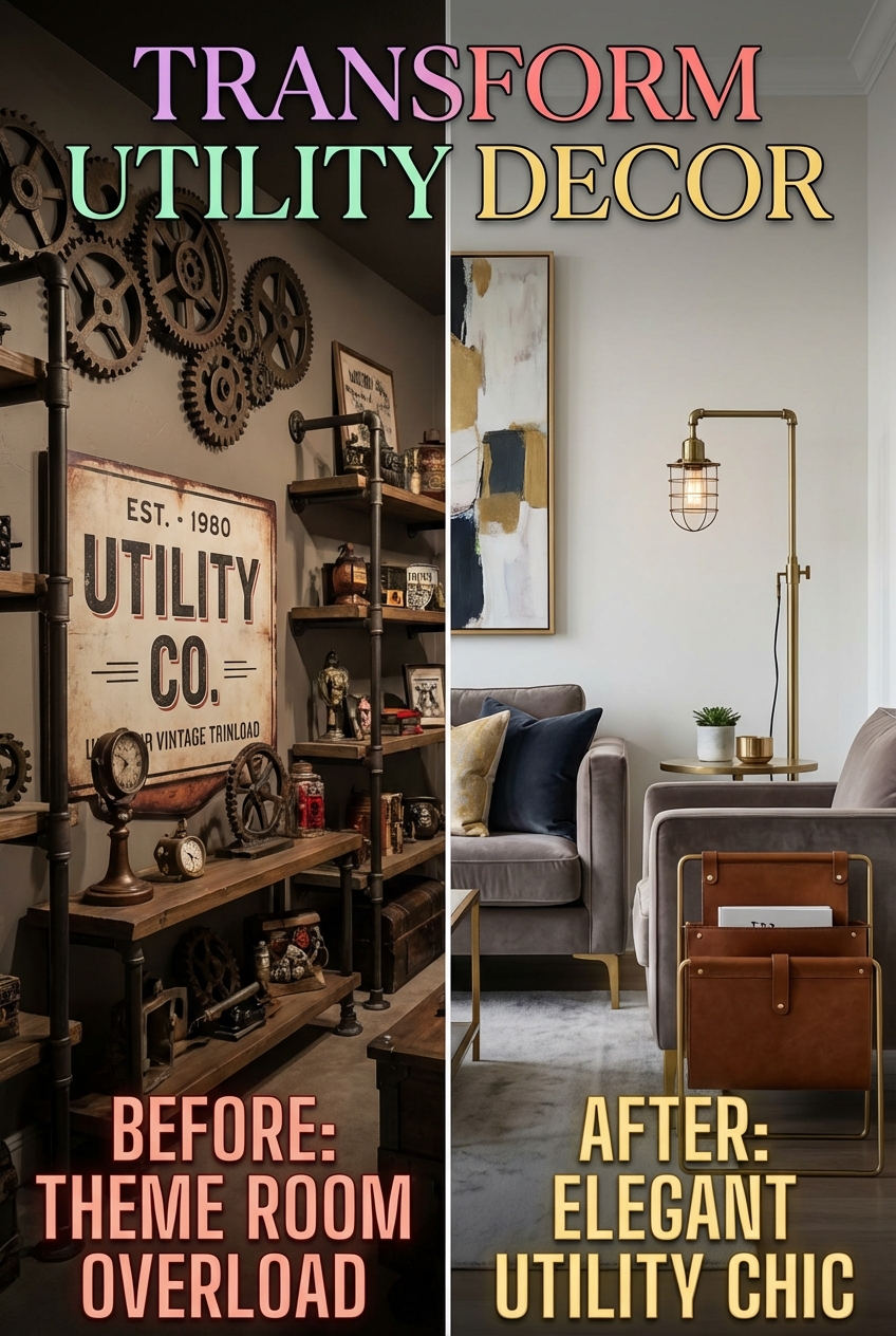 How to Keep Utility Decor from Looking Like a Theme Room - photo 5
