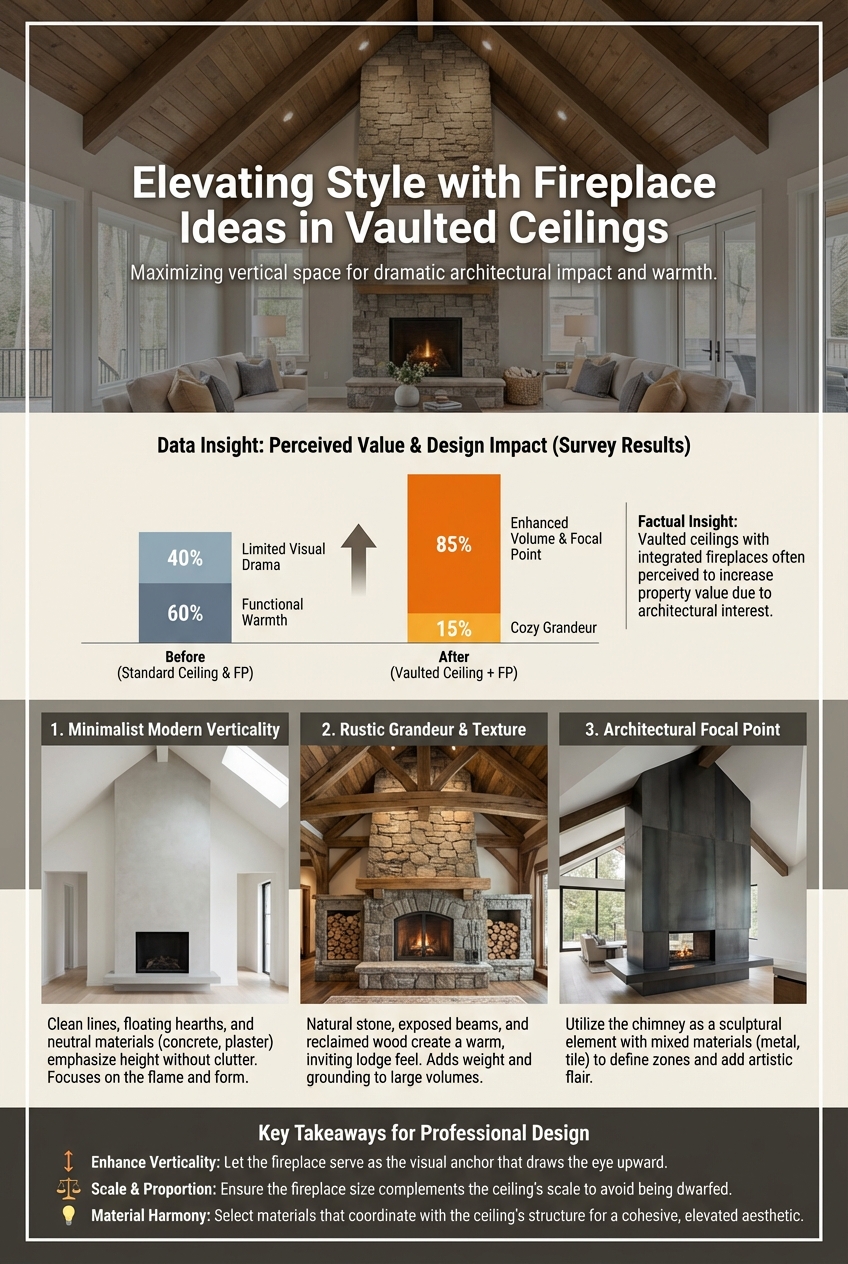 Elevating Style with Fireplace Ideas Vaulted Ceiling - photo 3