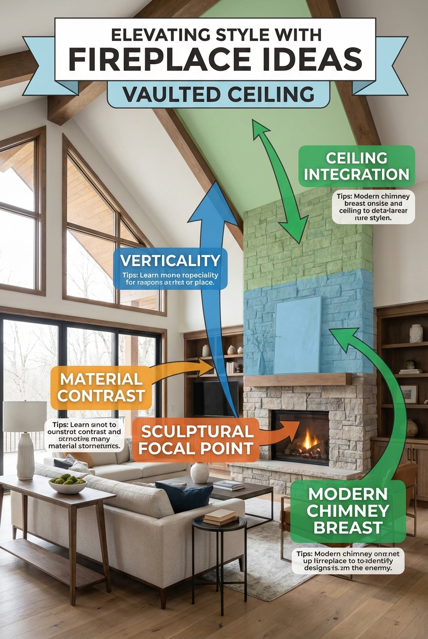 Elevating Style with Fireplace Ideas Vaulted Ceiling - photo 4