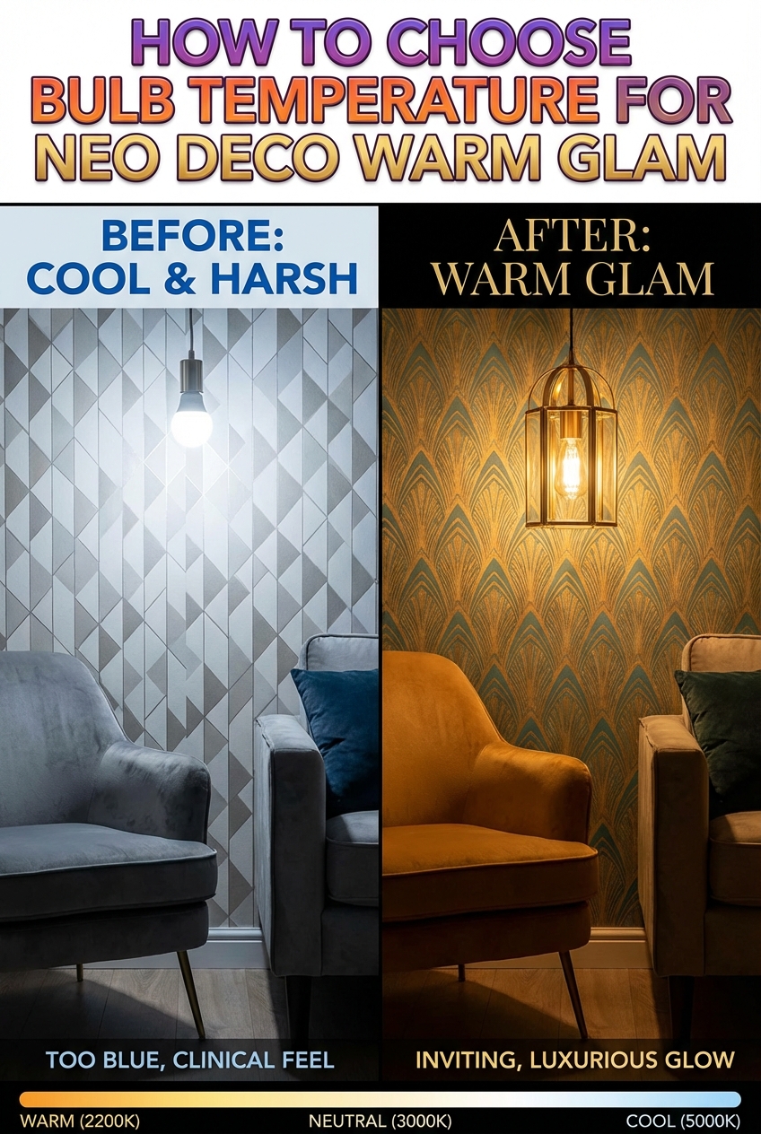 How to Choose Bulb Temperature for Neo Deco Warm Glam - photo 5
