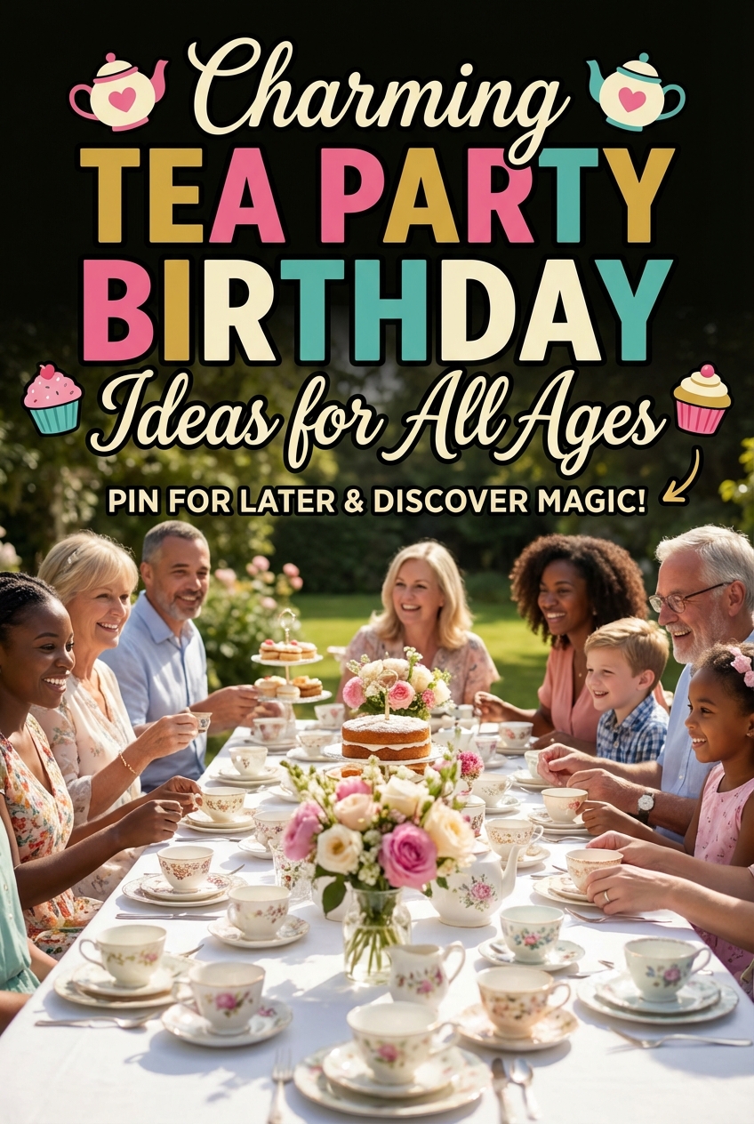 Charming Tea Party Birthday Ideas for All Ages - photo 2