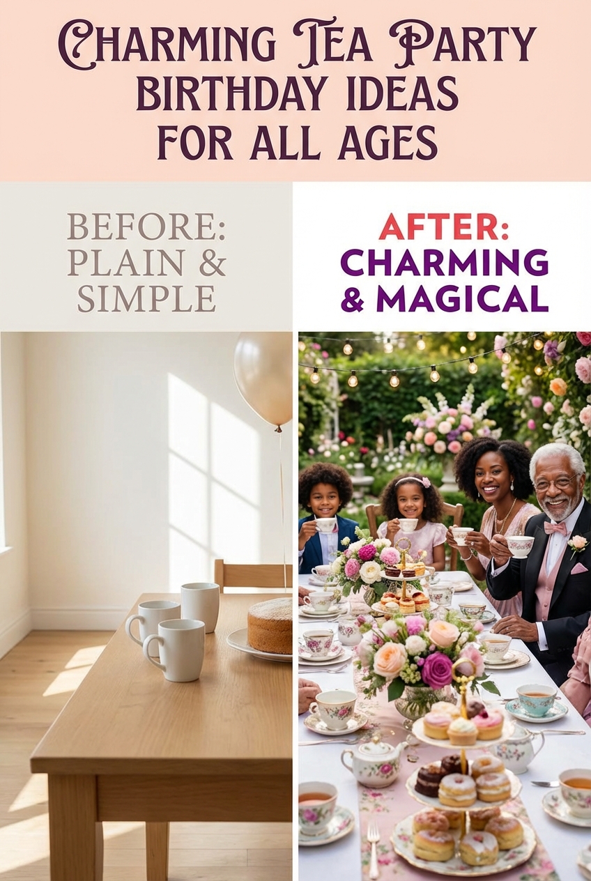 Charming Tea Party Birthday Ideas for All Ages - photo 5