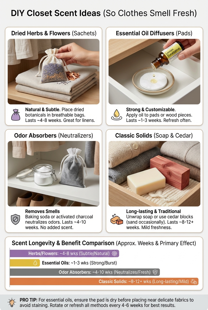 DIY Closet Scent Ideas (So Clothes Smell Fresh) - photo 3