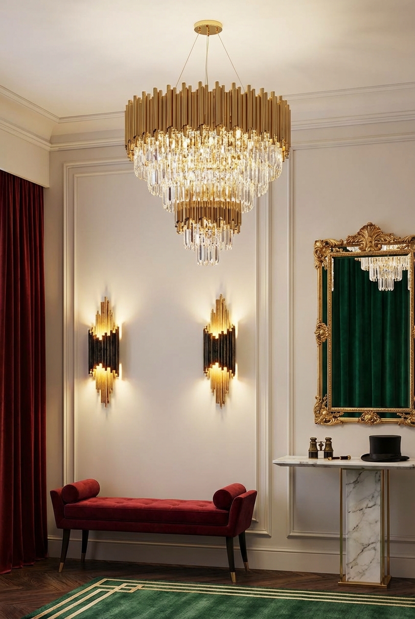 Best Entryway Lighting for the Opera Aesthetic