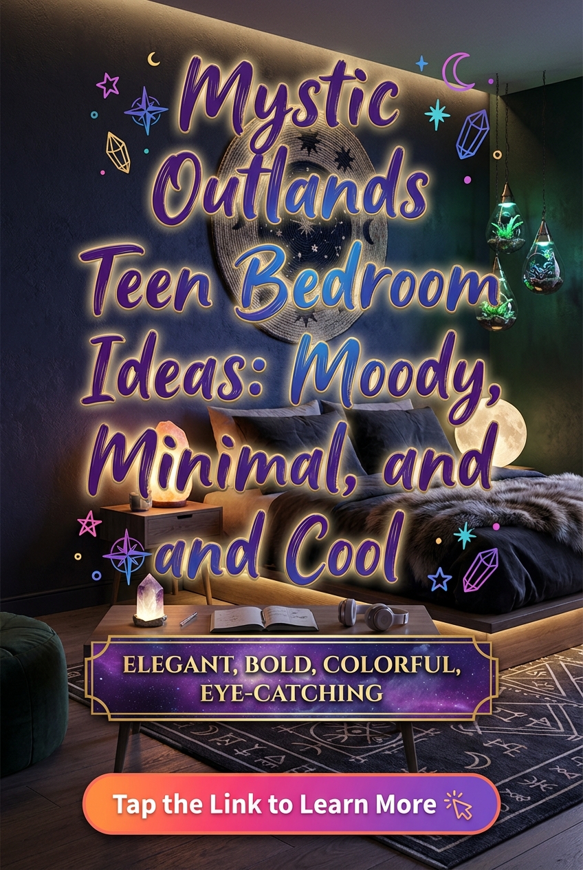 Mystic Outlands Teen Bedroom Ideas: Moody, Minimal, and Cool - photo 2
