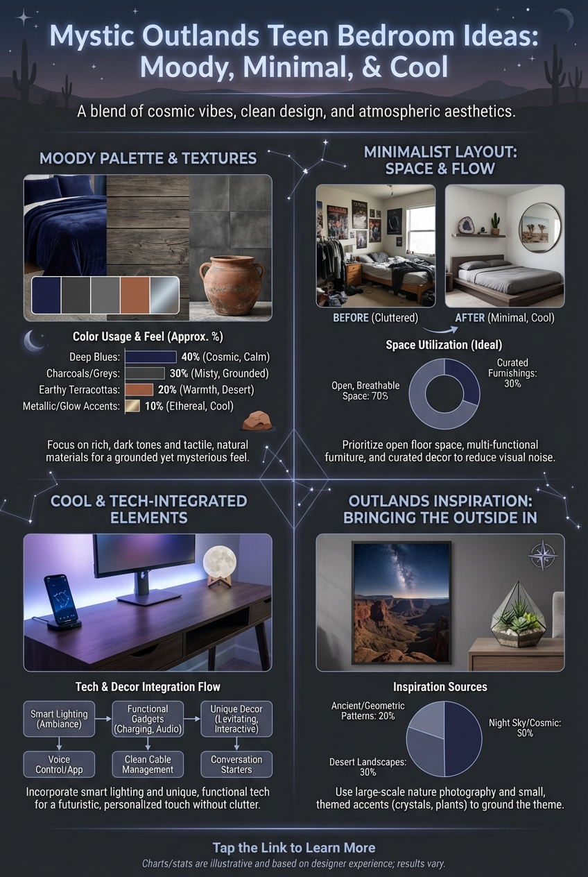 Mystic Outlands Teen Bedroom Ideas: Moody, Minimal, and Cool - photo 3