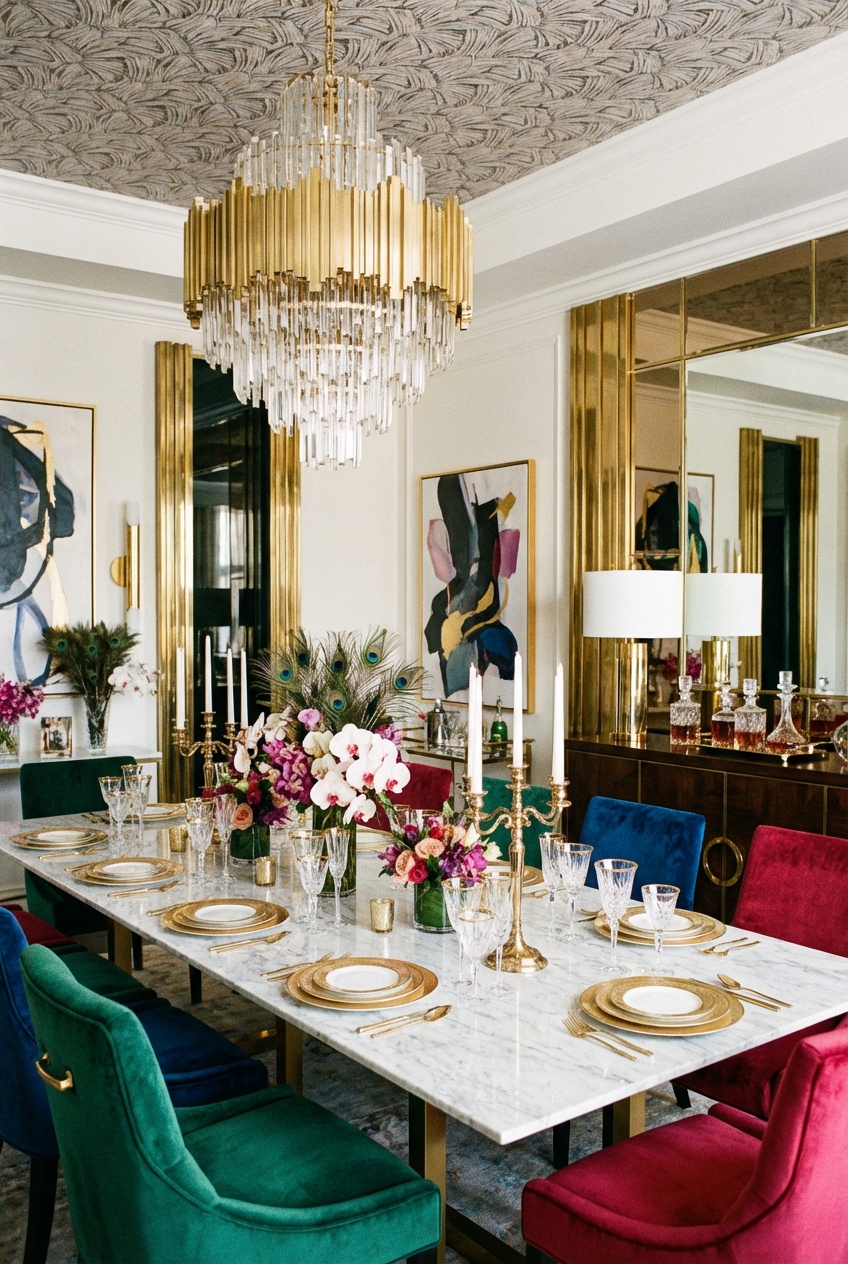 Best 10 Glamoratti Dining Room Decor Ideas for Entertaining