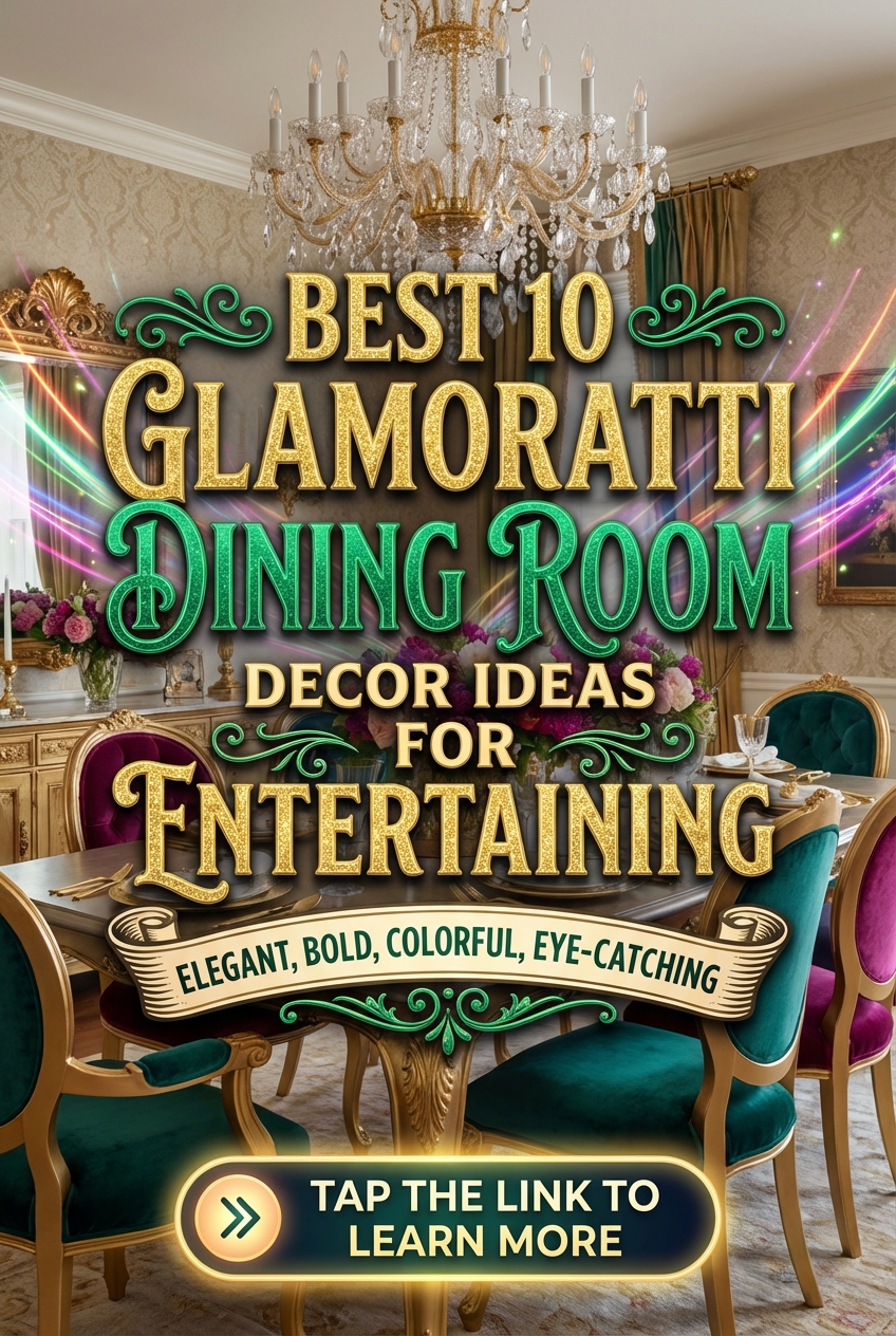 Best 10 Glamoratti Dining Room Decor Ideas for Entertaining - photo 2