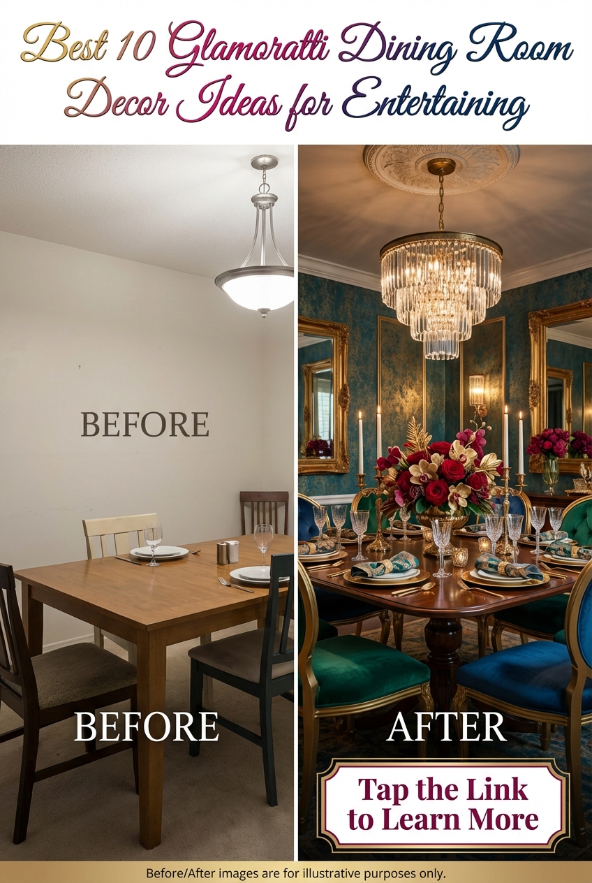Best 10 Glamoratti Dining Room Decor Ideas for Entertaining - photo 5
