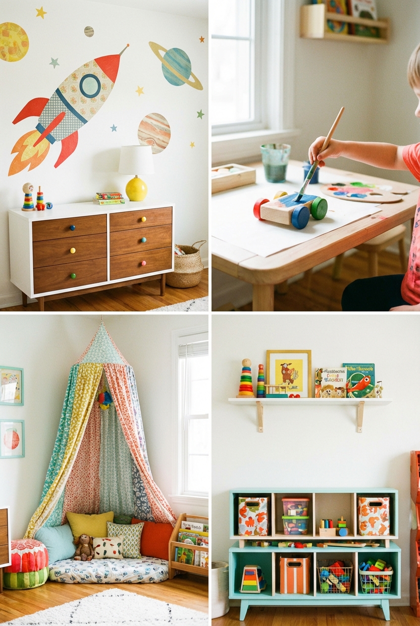 Throwback Kid DIY Ideas: Retro Kids Room Upgrades You Can Do in a Weekend