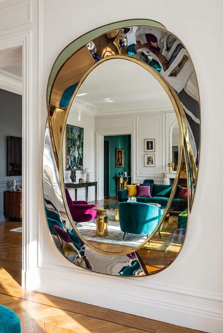 Glamoratti Mirror Ideas: Oversized, Sculptural, and Statement-Making