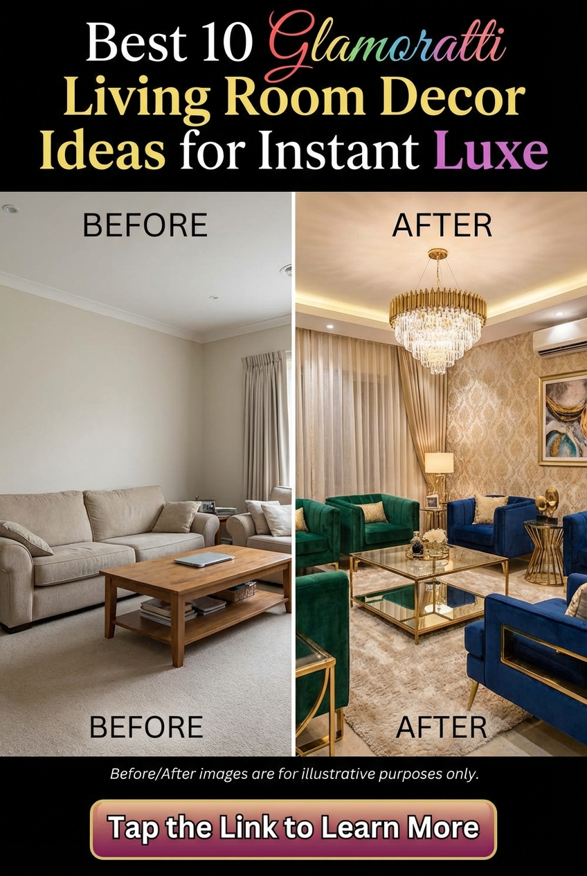 Best 10 Glamoratti Living Room Decor Ideas for Instant Luxe - photo 5