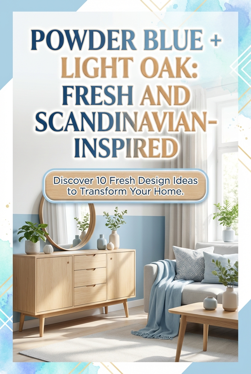 Powder Blue + Light Oak: Fresh and Scandinavian-Inspired - photo 2