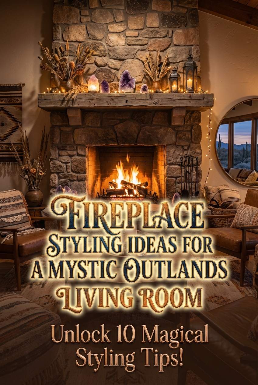 Fireplace Styling Ideas for a Mystic Outlands Living Room - photo 2