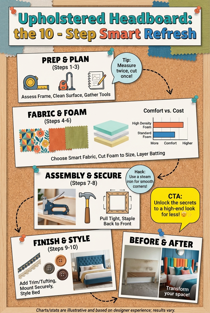 Upholstered Headboard: the 10 – Step Smart Refresh - photo 4