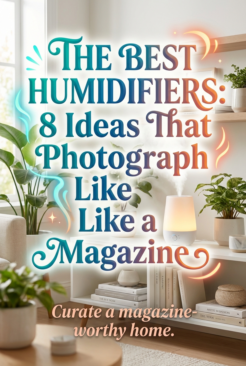 The Best Humidifiers: 8 Ideas That Photograph Like a Magazine - photo 2