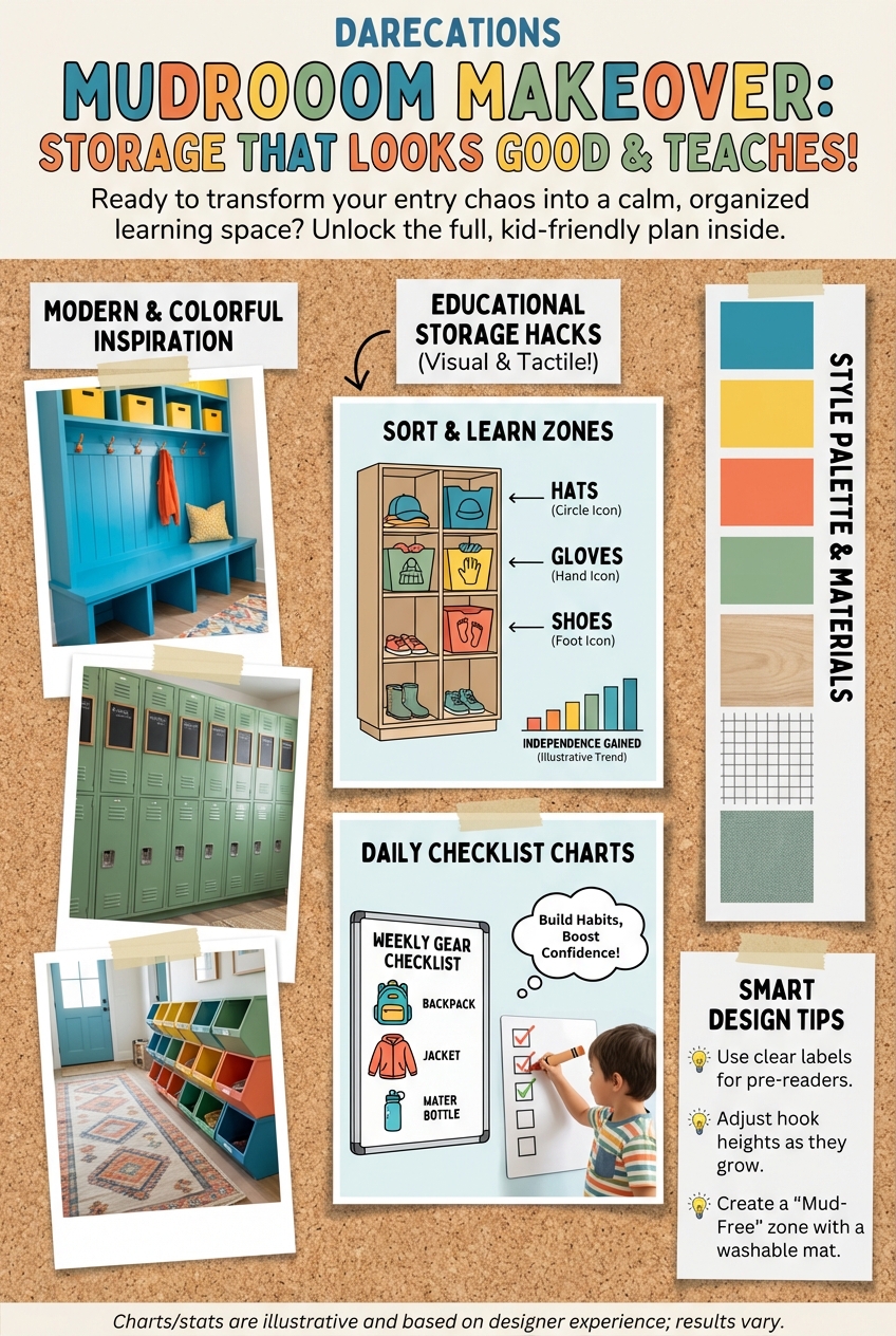 Darecations Mudroom Makeover Plan: Storage That Looks Good - photo 4