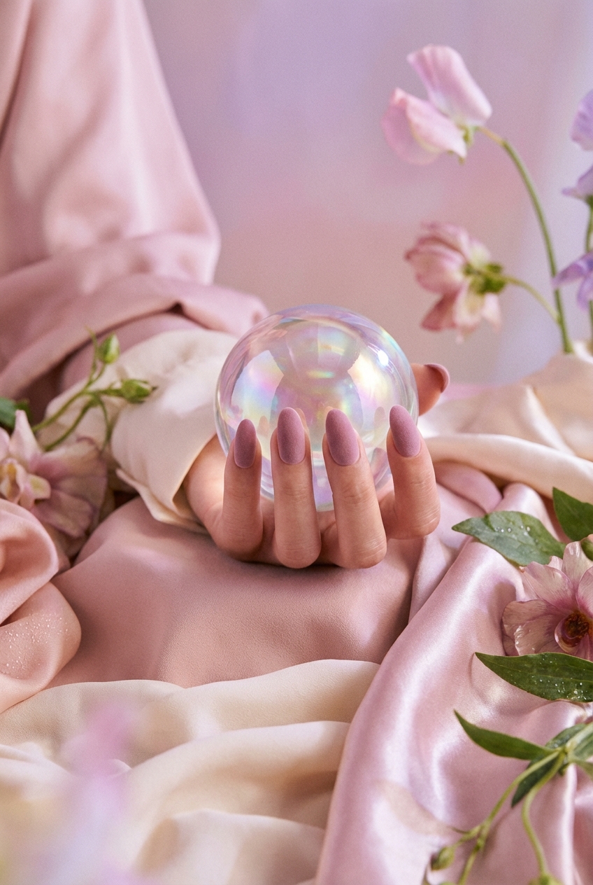 How to Mix Matte and Gloss for an Ethereal Look