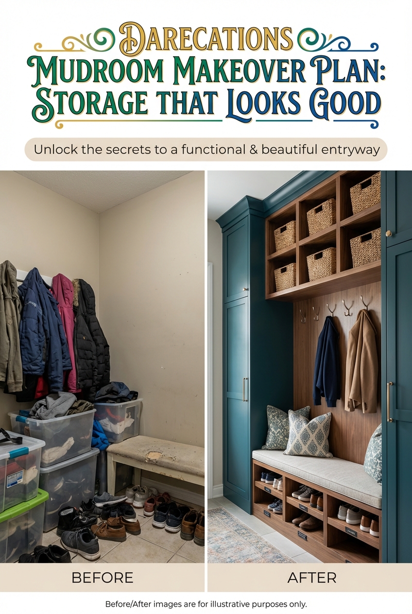 Darecations Mudroom Makeover Plan: Storage That Looks Good - photo 5